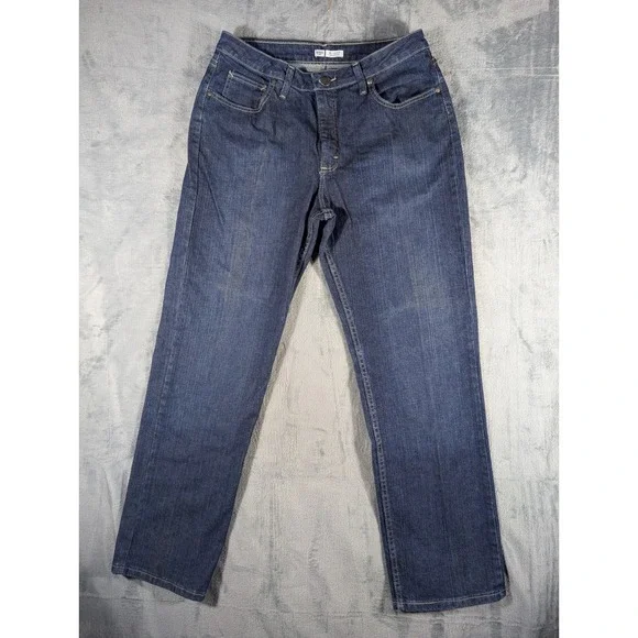 Riders by Lee Relaxed Fit Straight Leg Dark Indigo Jeans - Picture 1 of 12